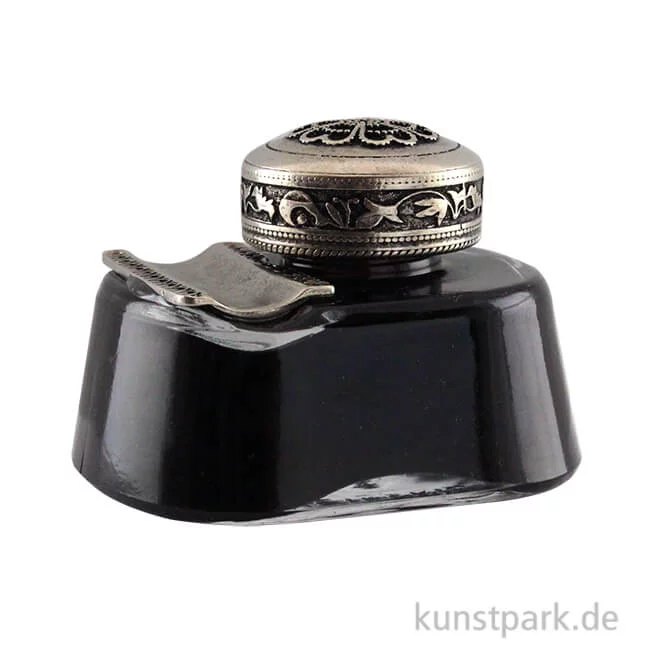 Artikelbild 1 des Artikels “Stilvolles Rubinato Tintenglas mit Verzierungen, Ornamenten und 48 ml Tinte “