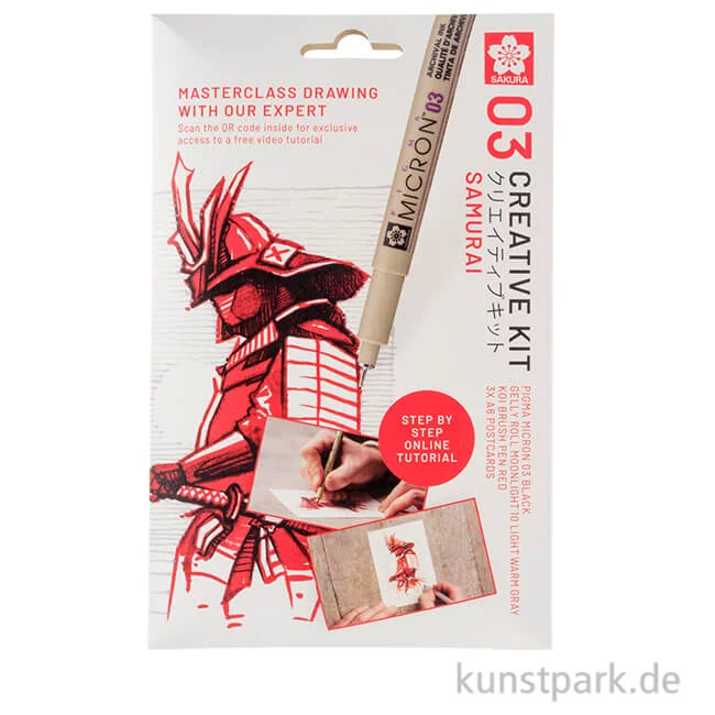 Artikelbild 1 des Artikels “Sakura Creative Kit - Zeichenset, Samurai “