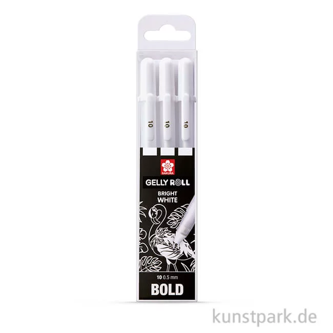 Artikelbild 1 des Artikels “Sakura Gelly Roll 3er Set - weiß Bold “