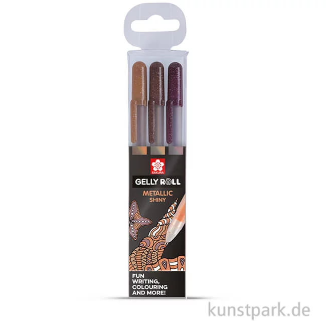 Artikelbild 1 des Artikels “Sakura Gelly Roll Metallic 3er Set - Nature “