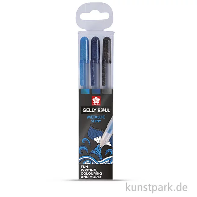 Artikelbild 1 des Artikels “Sakura Gelly Roll Metallic 3er Set - Ocean “