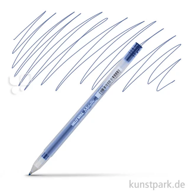 Artikelbild 1 des Artikels “Sakura Gelly Roll Metallic Einzelstift | Blau Schwarz“