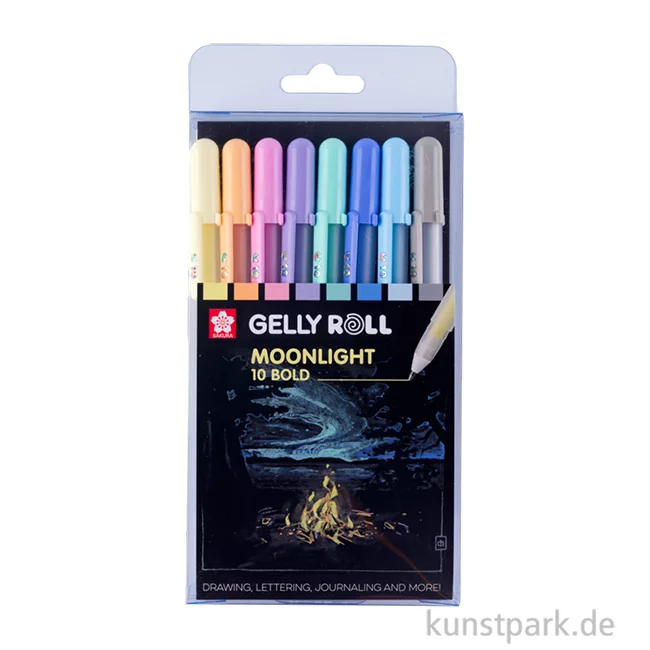 Artikelbild 1 des Artikels “Sakura Gelly Roll Moonlight 10 - 8er Set Pastell “