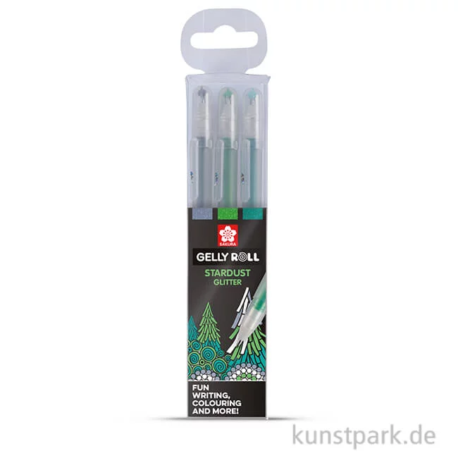 Artikelbild 1 des Artikels “Sakura Gelly Roll Stardust 3er Set - Forest “