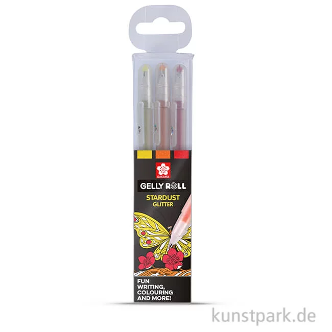 Artikelbild 1 des Artikels “Sakura Gelly Roll Stardust 3er Set - Happy “