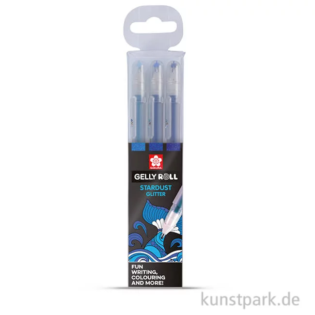 Artikelbild 1 des Artikels “Sakura Gelly Roll Stardust 3er Set - Ocean “