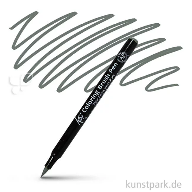 Artikelbild 1 des Artikels “Sakura Koi Coloring Brush Pen Einzelstift | Dark Cool Gray“