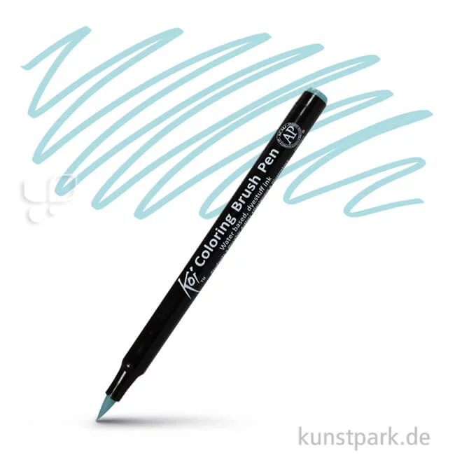 Artikelbild 1 des Artikels “Sakura Koi Coloring Brush Pen Einzelstift | Peacock Green“
