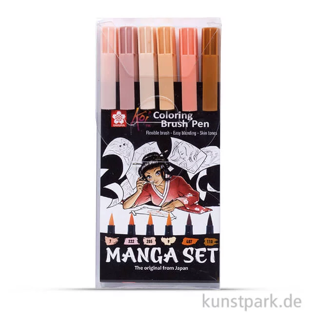 Artikelbild 1 des Artikels “Sakura Koi Manga Set mit 6 Farben “