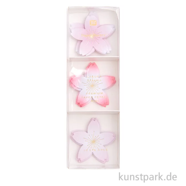 Artikelbild 1 des Artikels “Sakura Papierblüten Mini - 90 Kirschblüten aus Papier “