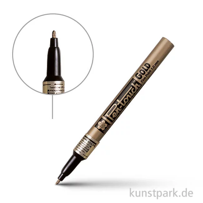 Artikelbild 1 des Artikels “Sakura Pen-Touch Permanent Marker Fein Gold“