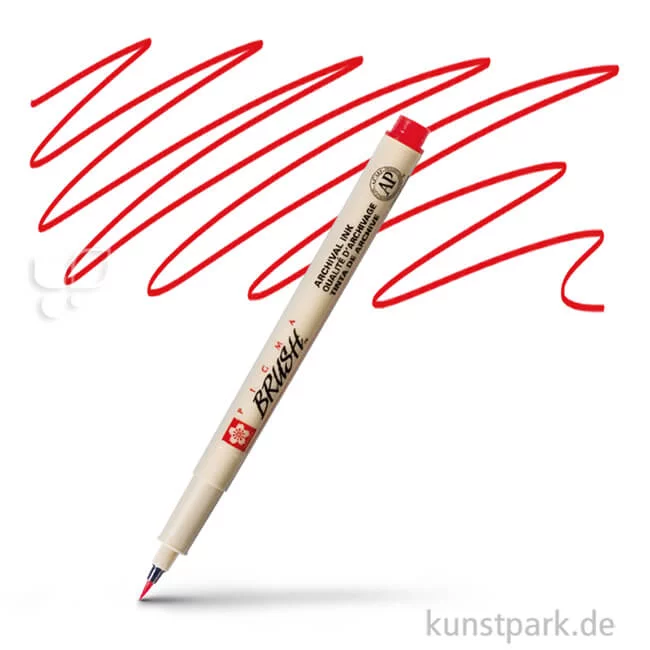 Artikelbild 1 des Artikels “Sakura PIGMA Brush Pen Einzelstift | 19 Rot“