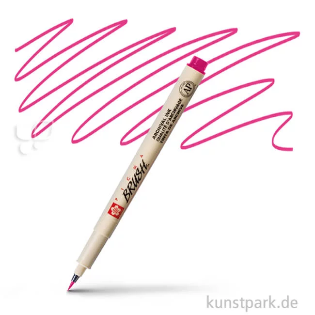 Artikelbild 1 des Artikels “Sakura PIGMA Brush Pen Einzelstift | 21 Pink“