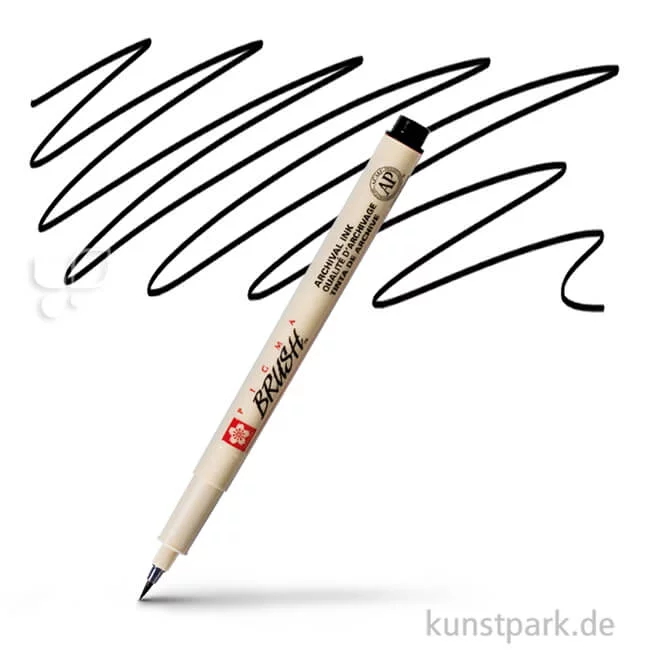 Artikelbild 1 des Artikels “Sakura PIGMA Brush Pen Einzelstift | 49 Schwarz“