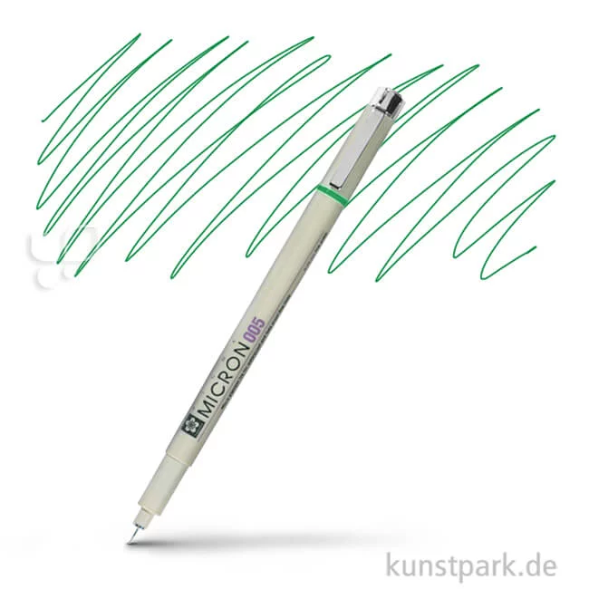 Artikelbild 1 des Artikels “Sakura PIGMA Micron Fineliner 0,2 mm Einzelstift | 29 Grün“