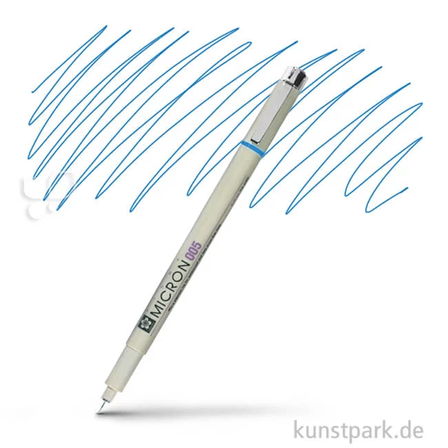 Artikelbild 1 des Artikels “Sakura PIGMA Micron Fineliner 0,2 mm Einzelstift | 36 Blau“