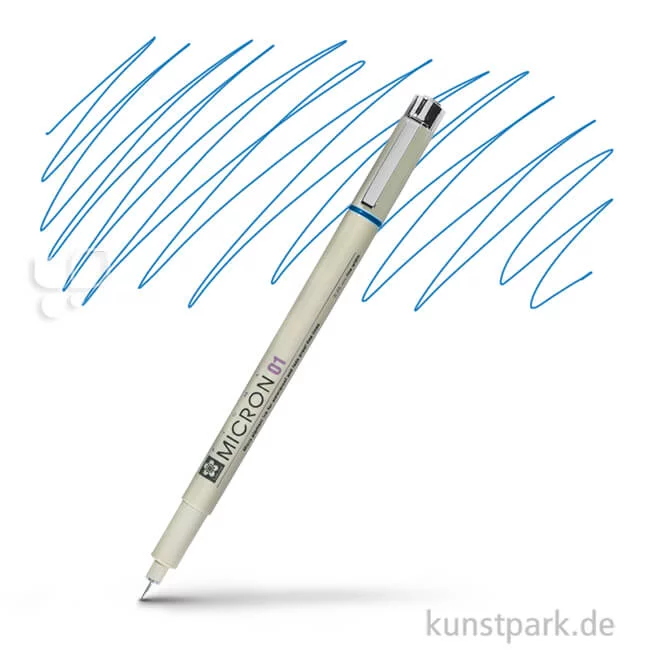 Artikelbild 1 des Artikels “Sakura PIGMA Micron Fineliner 0,25 mm Einzelstift | 36 Blau“