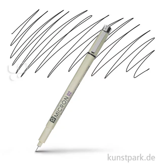 Artikelbild 1 des Artikels “Sakura PIGMA Micron Fineliner 0,3 mm Einzelstift | 49 Schwarz“