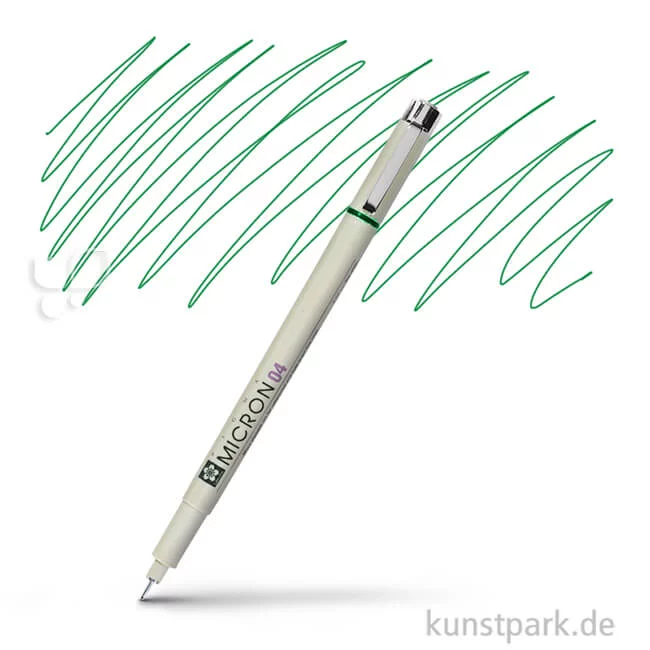 Artikelbild 1 des Artikels “Sakura PIGMA Micron Fineliner 0,4 mm Einzelstift | 29 Grün“