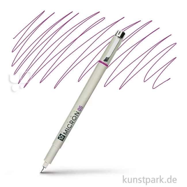 Artikelbild 1 des Artikels “Sakura PIGMA Micron Fineliner 0,45 mm Einzelstift | 24 Lila“