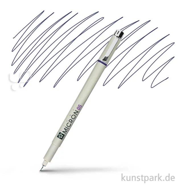 Artikelbild 1 des Artikels “Sakura PIGMA Micron Fineliner 0,45 mm Einzelstift | 243 Schwarzblau“