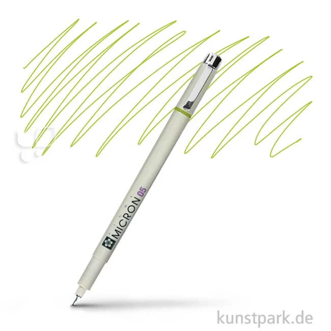 Artikelbild 1 des Artikels “Sakura PIGMA Micron Fineliner 0,45 mm Einzelstift | 32 Frühlingsgrün“