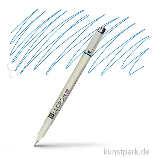 Artikelbild 1 des Artikels “Sakura PIGMA Micron Fineliner 0,5 mm Einzelstift | 36 Blau“