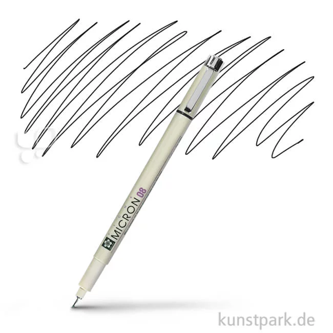 Artikelbild 1 des Artikels “Sakura PIGMA Micron Fineliner 0,5 mm Einzelstift | 49 Schwarz“