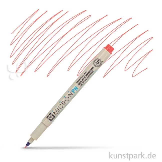 Artikelbild 1 des Artikels “Sakura PIGMA Micron PN Einzelstift | Rot“