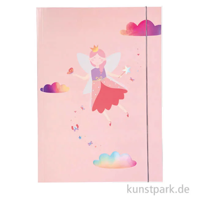 Artikelbild 1 des Artikels “Sammelmappe - Little Fairy, Hotfoil, mit Gummiband, DIN A3 “