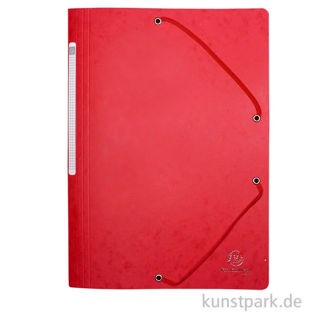 Artikelbild 1 des Artikels “Sammelmappe aus Manilakarton mit Gummiverschluss, DIN A4 Rot“