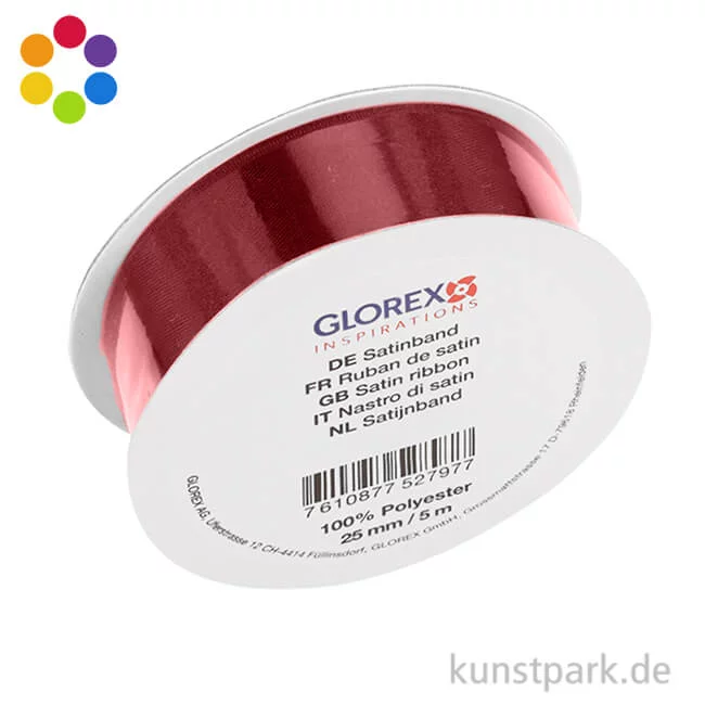 Artikelbild 1 des Artikels “Satinband - 25 mm Breite, 5 m Länge “