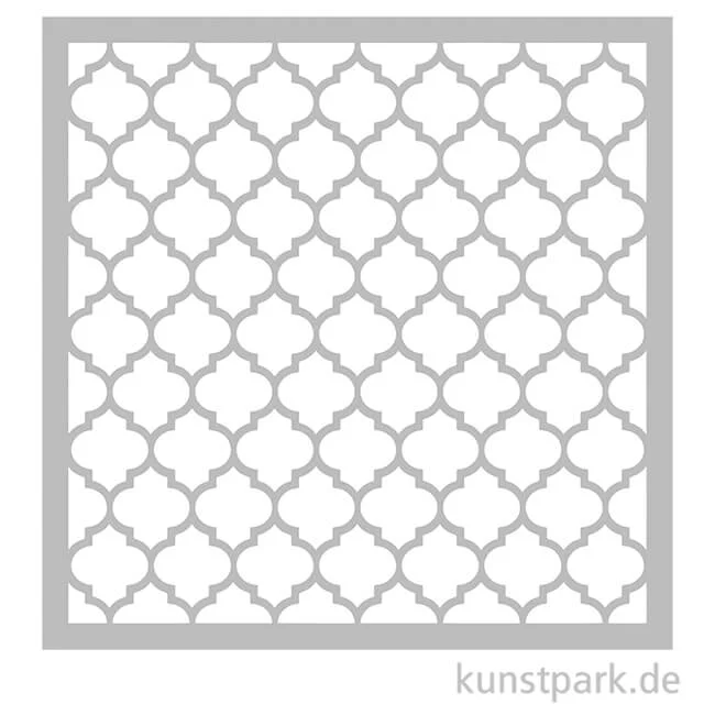 Artikelbild 1 des Artikels “Schablone 30,5x30,5 cm - Waben klassisch “