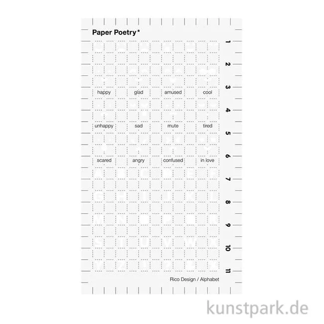 Artikelbild 1 des Artikels “Schablone Bullet Diary - Emotion “