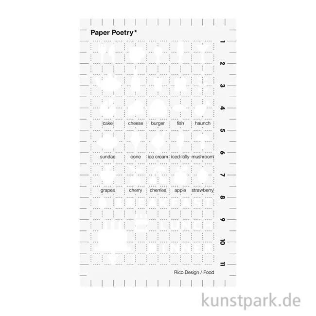 Artikelbild 1 des Artikels “Schablone Bullet Diary - Food “