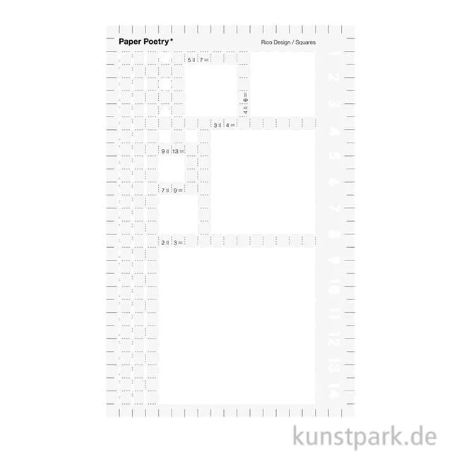 Artikelbild 1 des Artikels “Schablone Bullet Diary - Quadrat “