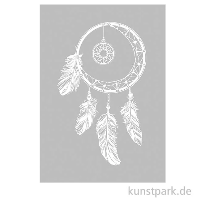 Artikelbild 1 des Artikels “Schablone Dream on DIN A5, inklusive Rakel “
