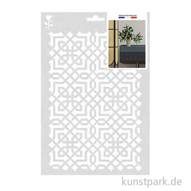 Artikelbild 1 des Artikels “Schablone - Marrakesch Muster, 20 x 30 cm “