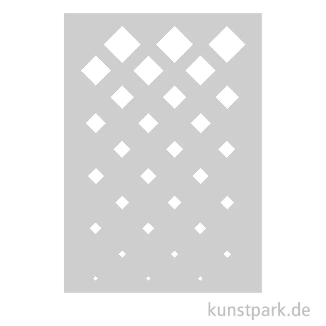 Artikelbild 1 des Artikels “Schablone - Muster Diamonds, A5 “