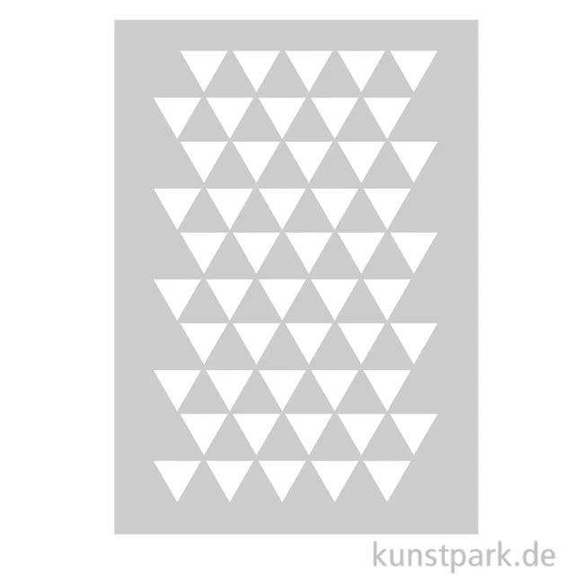 Artikelbild 1 des Artikels “Schablone - Muster Dreiecke, Triangles, A5 “