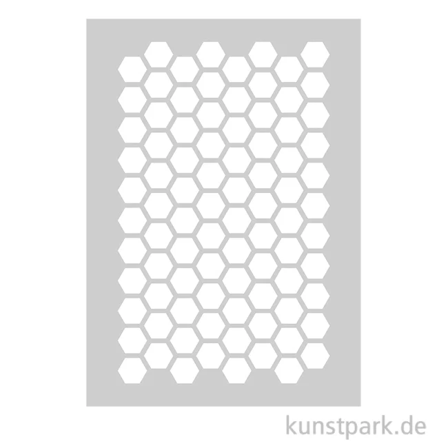 Artikelbild 1 des Artikels “Schablone - Muster Hexagons, A5 “