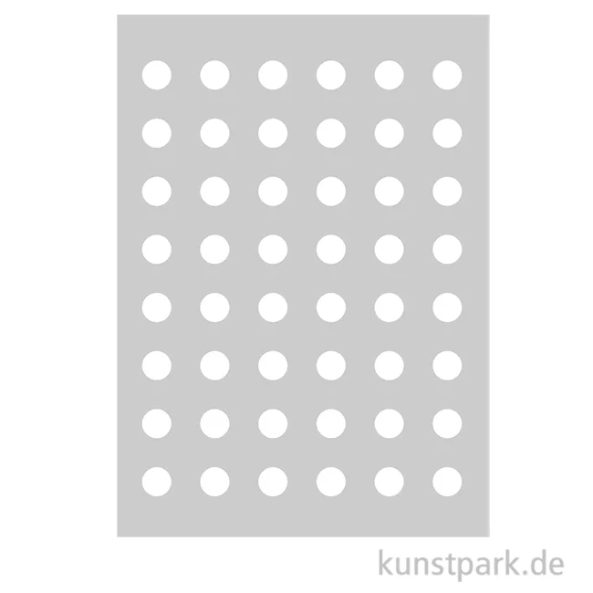 Artikelbild 1 des Artikels “Schablone - Muster Punkte, Dots, A5 “
