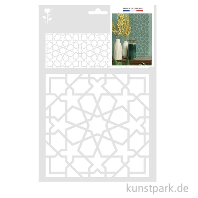 Artikelbild 1 des Artikels “Schablone - Oran Muster, 20 x 30 cm “