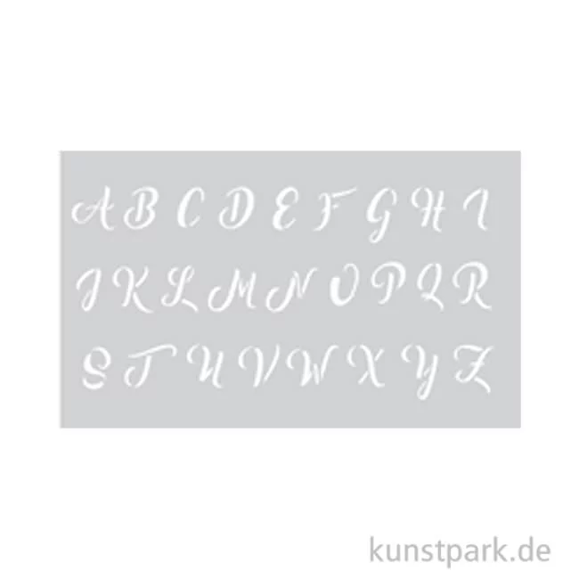 Artikelbild 1 des Artikels “Schablone - Alphabet, Großbuchstaben, 12 x 20 cm “