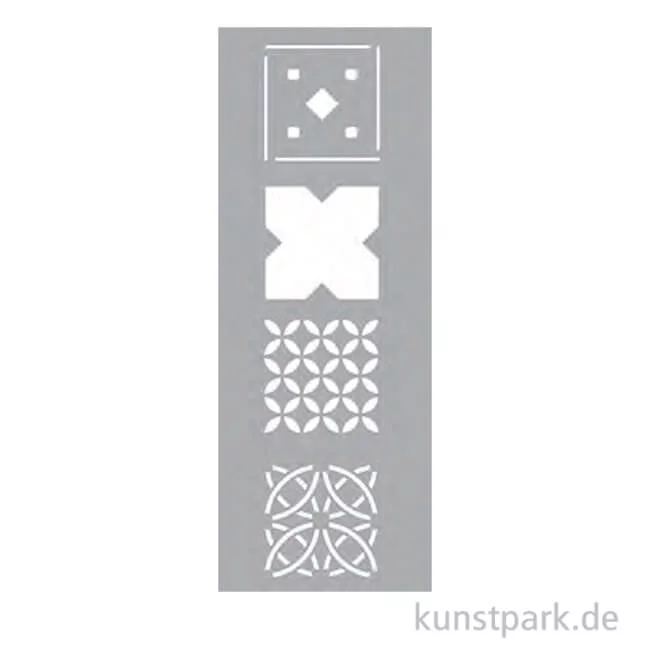 Artikelbild 1 des Artikels “Schablone - Fliesen Muster, 15 x 40 cm “