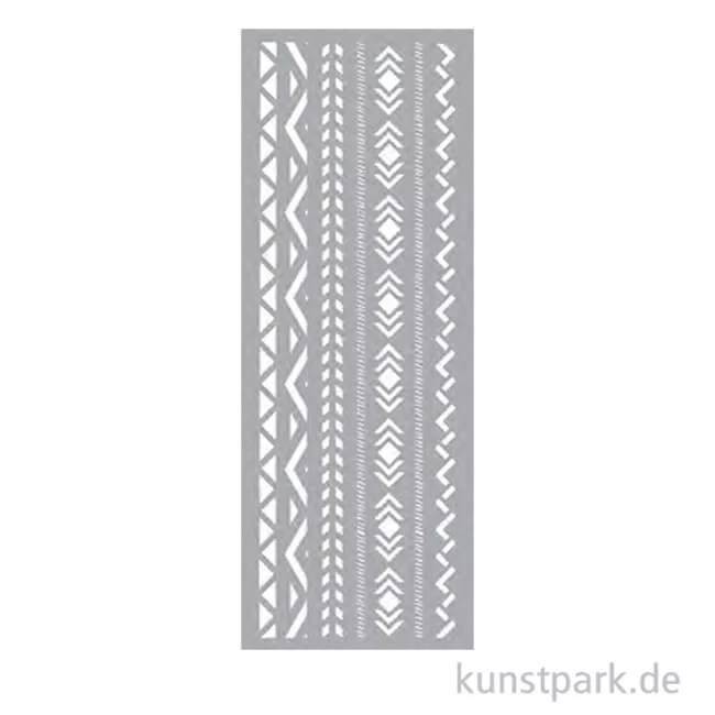 Artikelbild 1 des Artikels “Schablone - Rahmen Peruanisch,15 x 40 cm “
