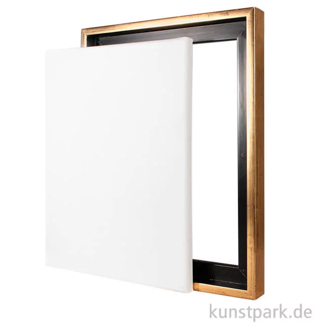 Artikelbild 1 des Artikels “Schattenfugenrahmen mit Keilrahmen - Gold “