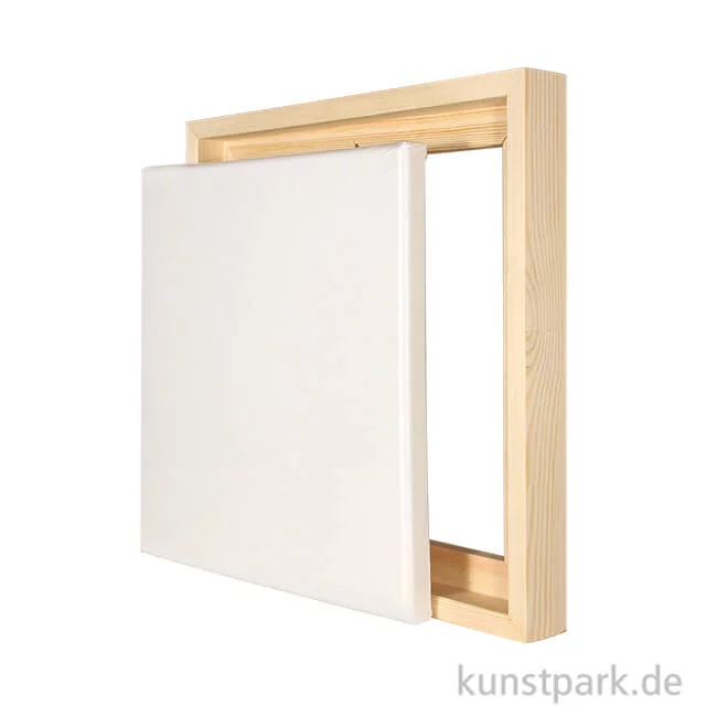 Artikelbild 1 des Artikels “Schattenfugenrahmen mit Keilrahmen - Natur 40 x 40 cm“