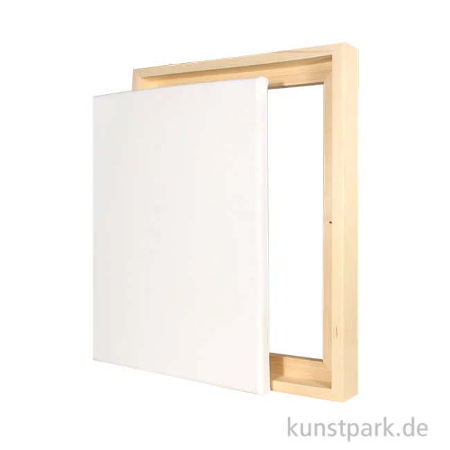 Artikelbild 1 des Artikels “Schattenfugenrahmen mit Keilrahmen - Natur 40 x 50 cm“