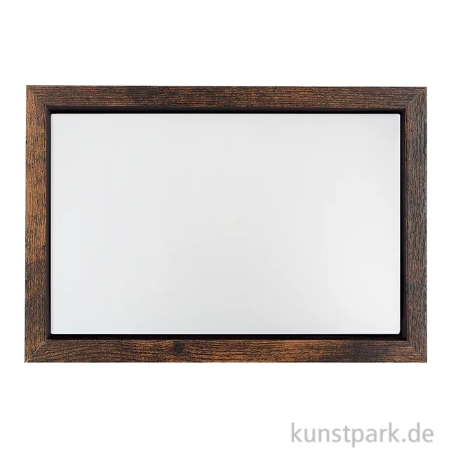Artikelbild 1 des Artikels “Schattenfugenrahmen mit Keilrahmen - Walnuss 60 x 80 cm“